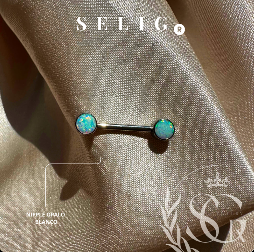 Nipple ópalo blanco