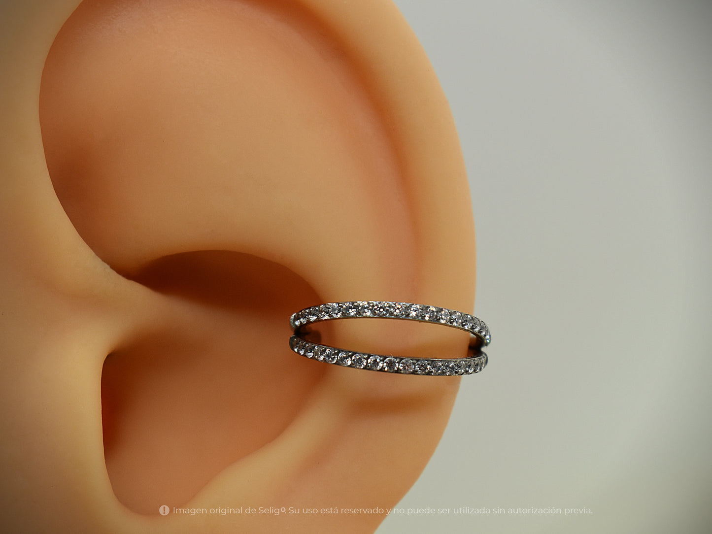 Argolla Torsión II - Conch/Helix