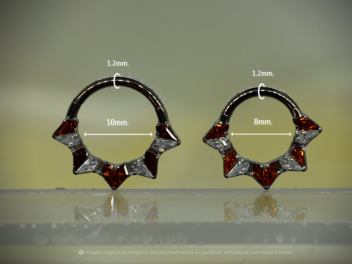 Piercing Canvas Red - Septum/Daith