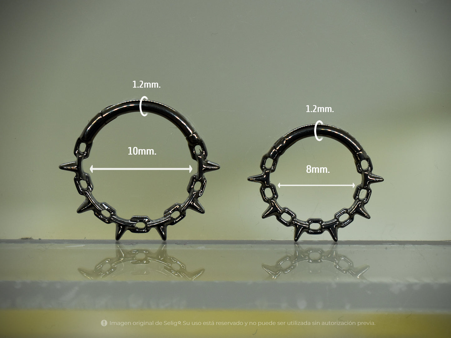 Piercing Chain Dark - Septum/Daith