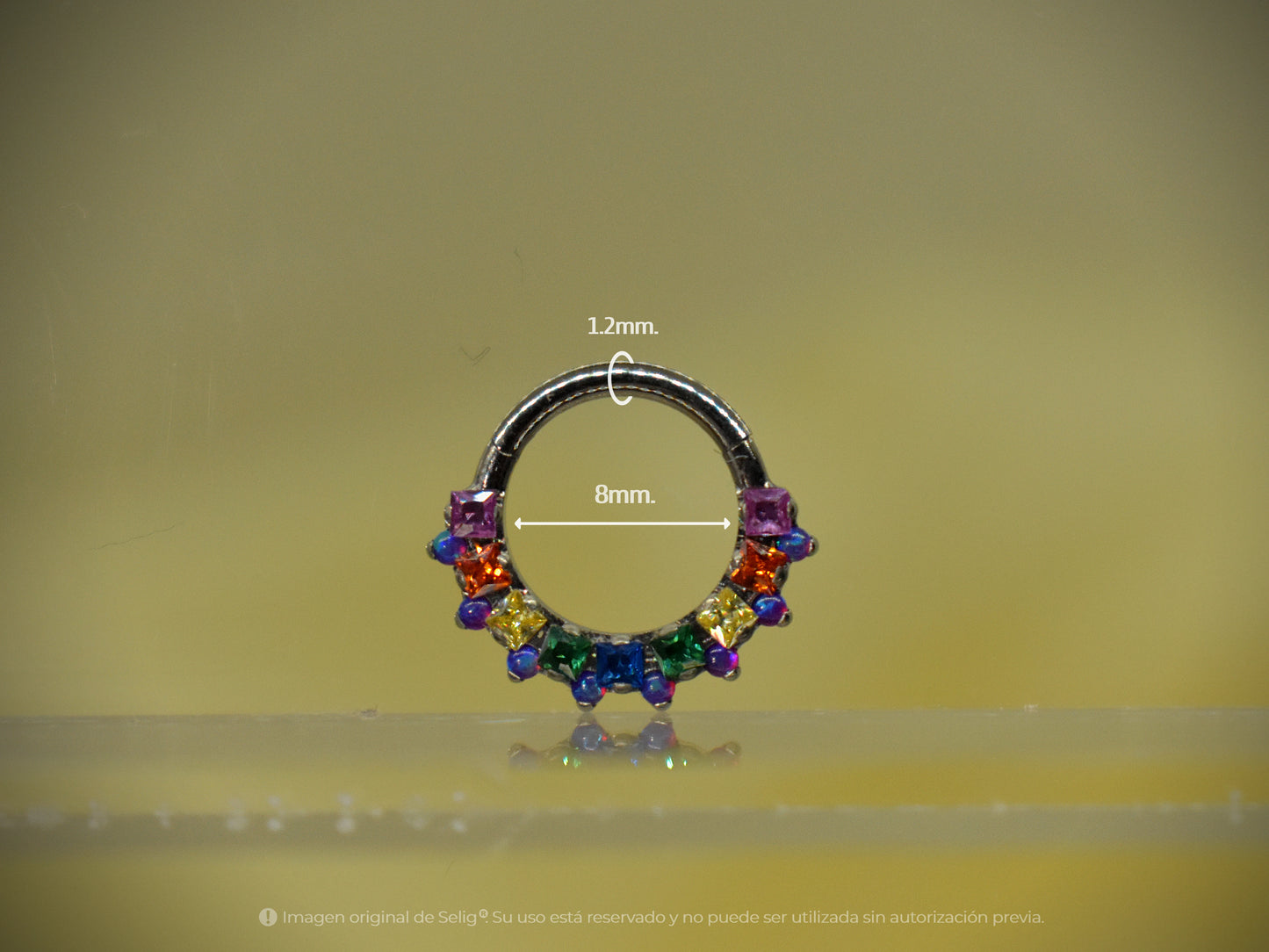 Piercing Colorstri - Septum/Daith