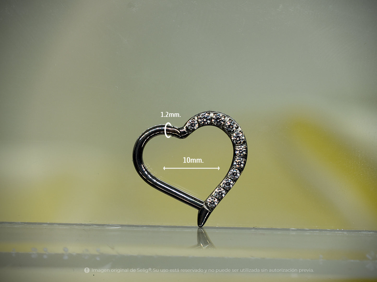 Piercing fat Heart - Daith