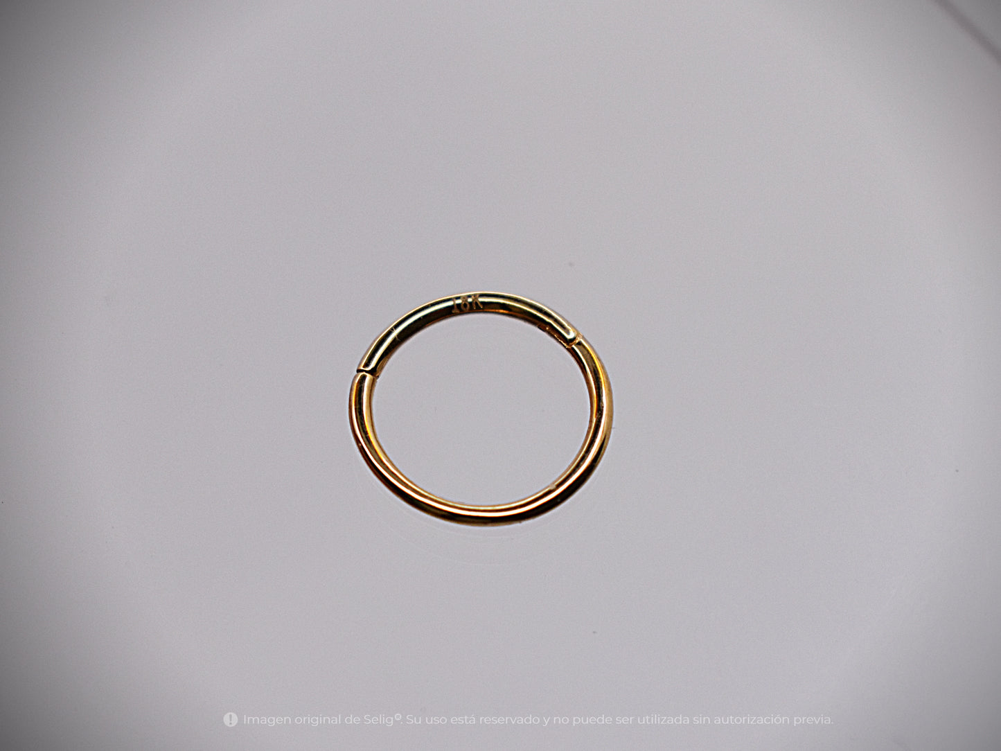 Argolla Básica - Oro 18k
