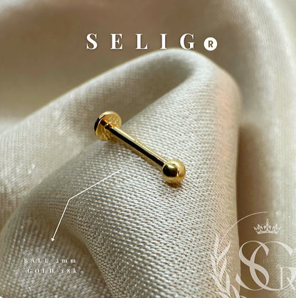 BALL 2MM GOLD 18K