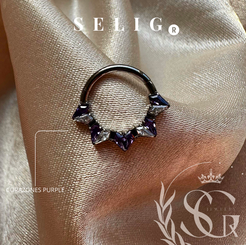Clicker cora morado