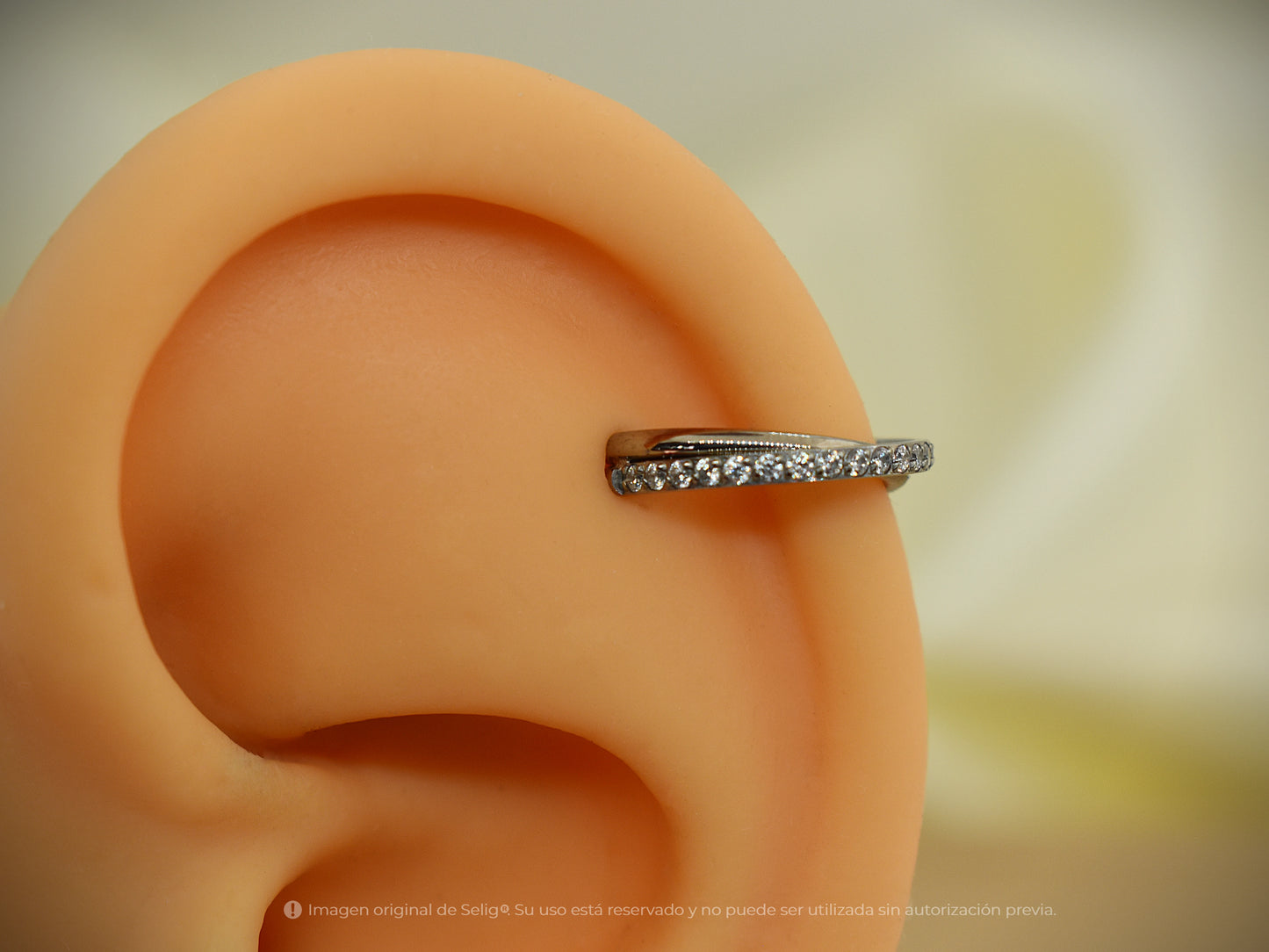 Argolla Torsión - Conch/Helix