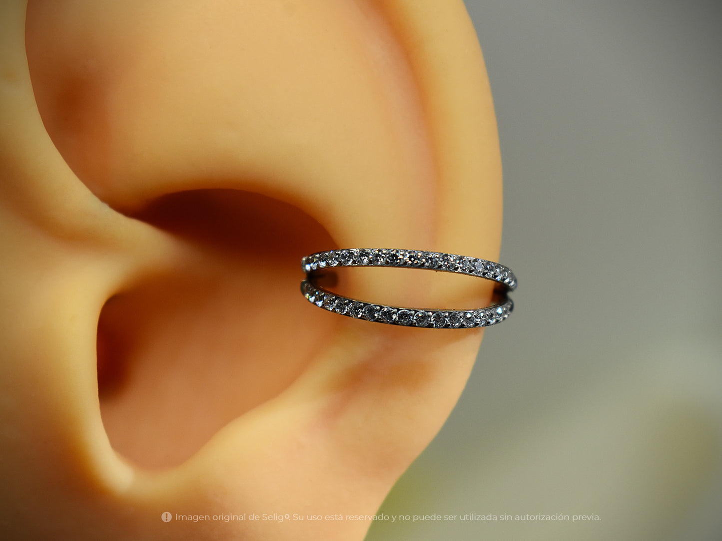 Argolla Torsión II - Conch/Helix