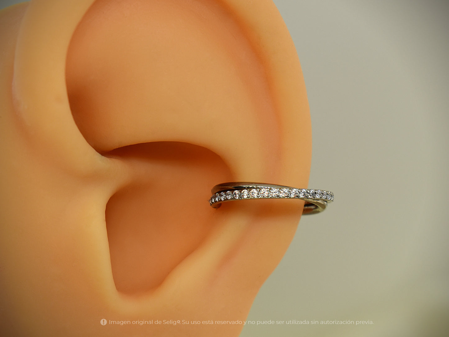 Argolla Torsión - Conch/Helix