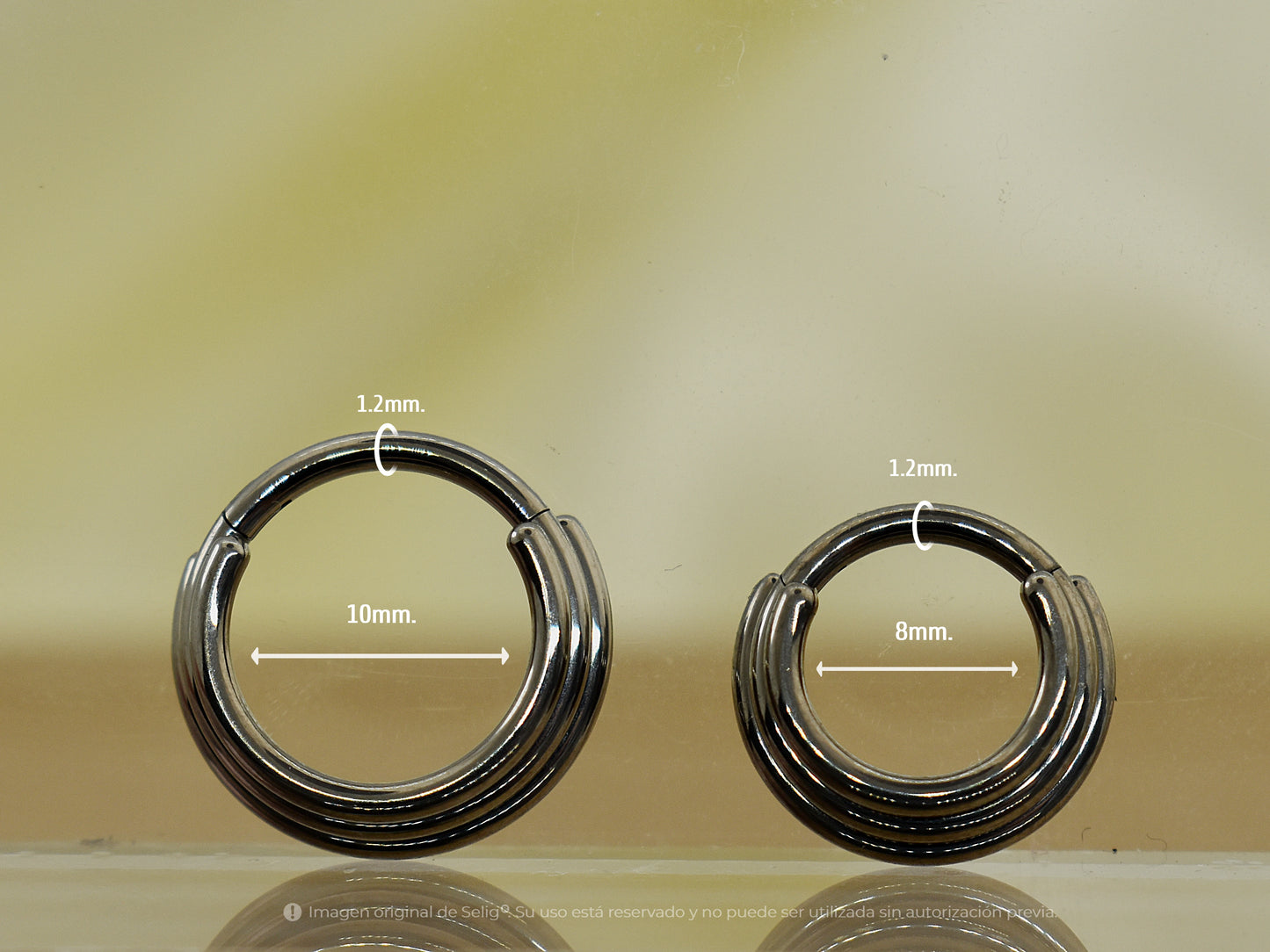 Piercing basico three - Septum / Daith