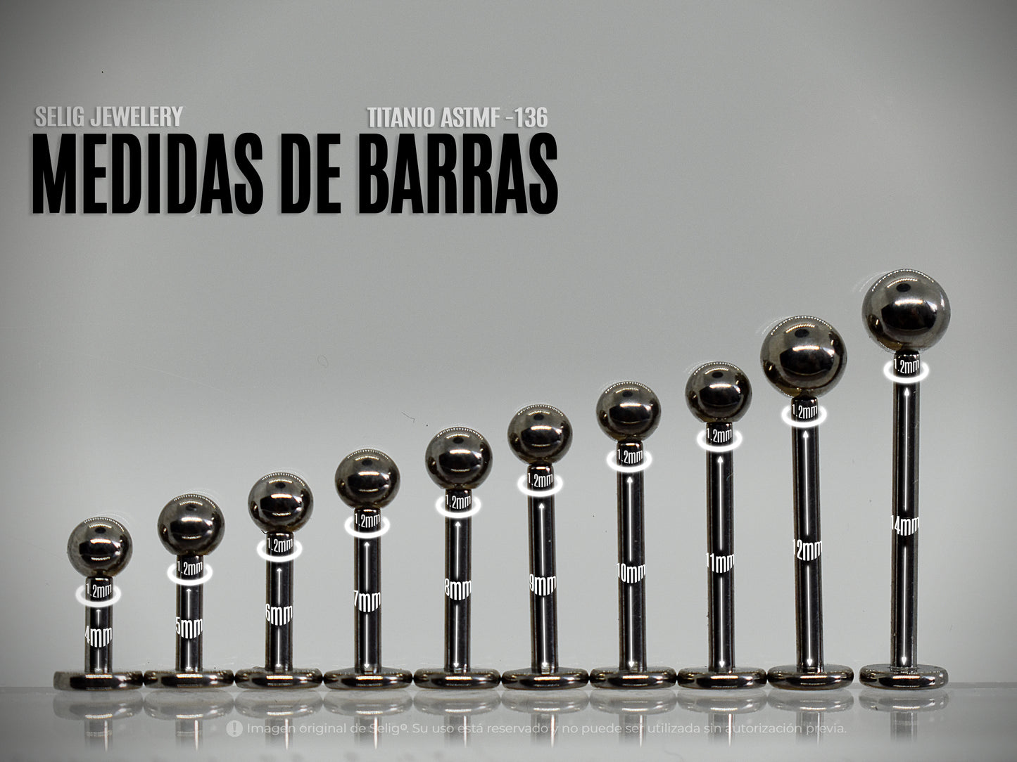 Topes Básicos -  Todo piercings