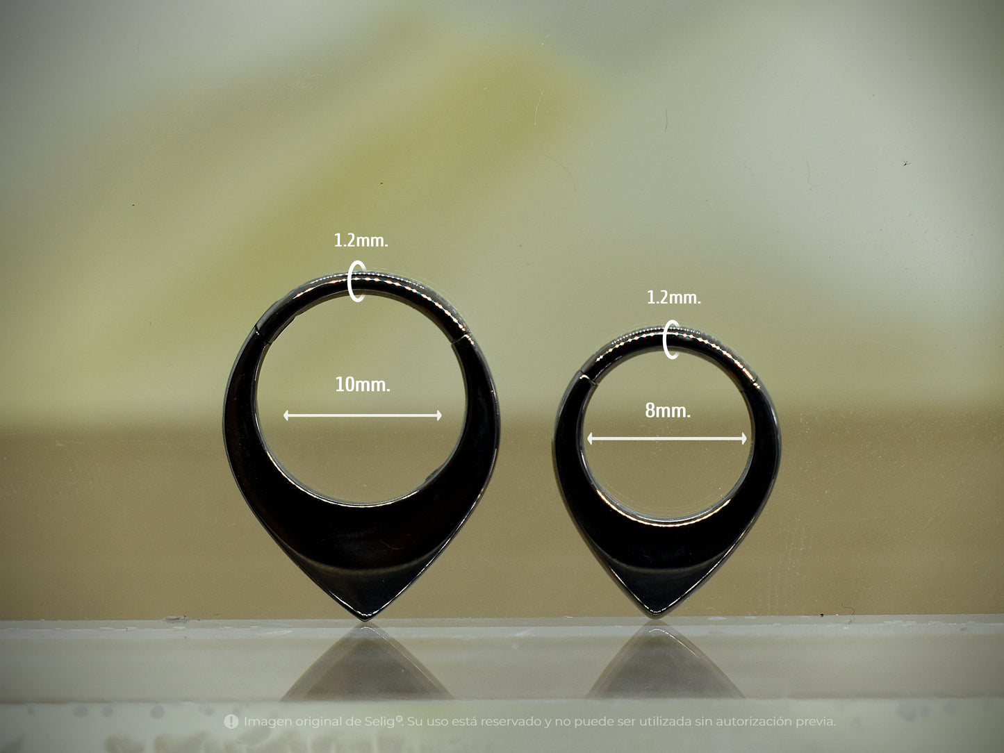 Piercing tip - Septum / Daith