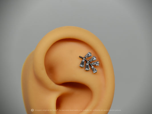 Piercing leaves - Ear