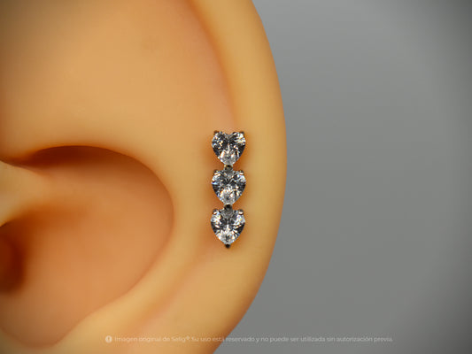 Piercing Lineheart - Ear