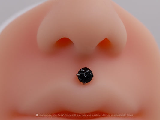 Piercing Black stone - Medusa