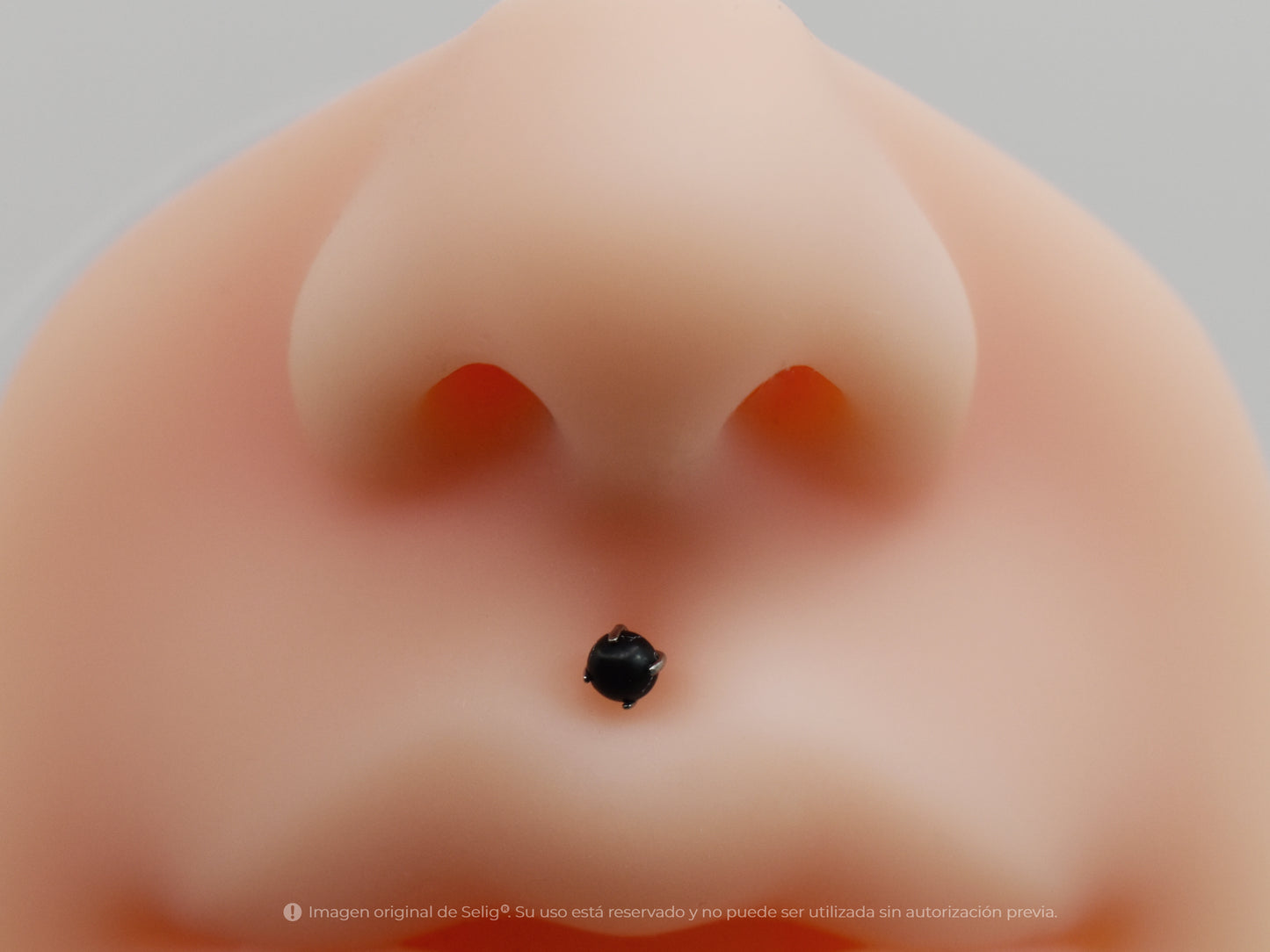 Piercing Black stone - Medusa