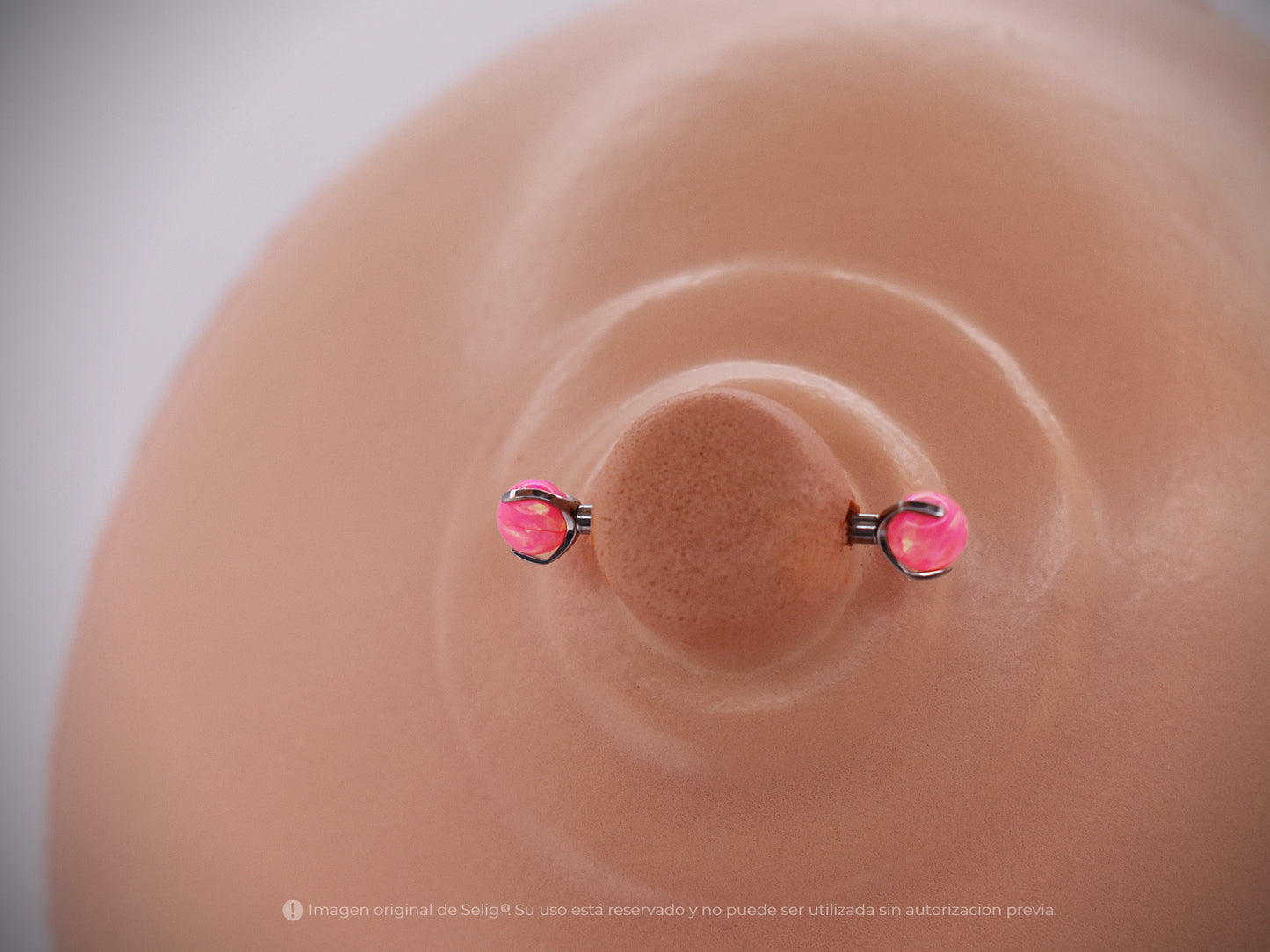 Billar Pink, nipple/tongue