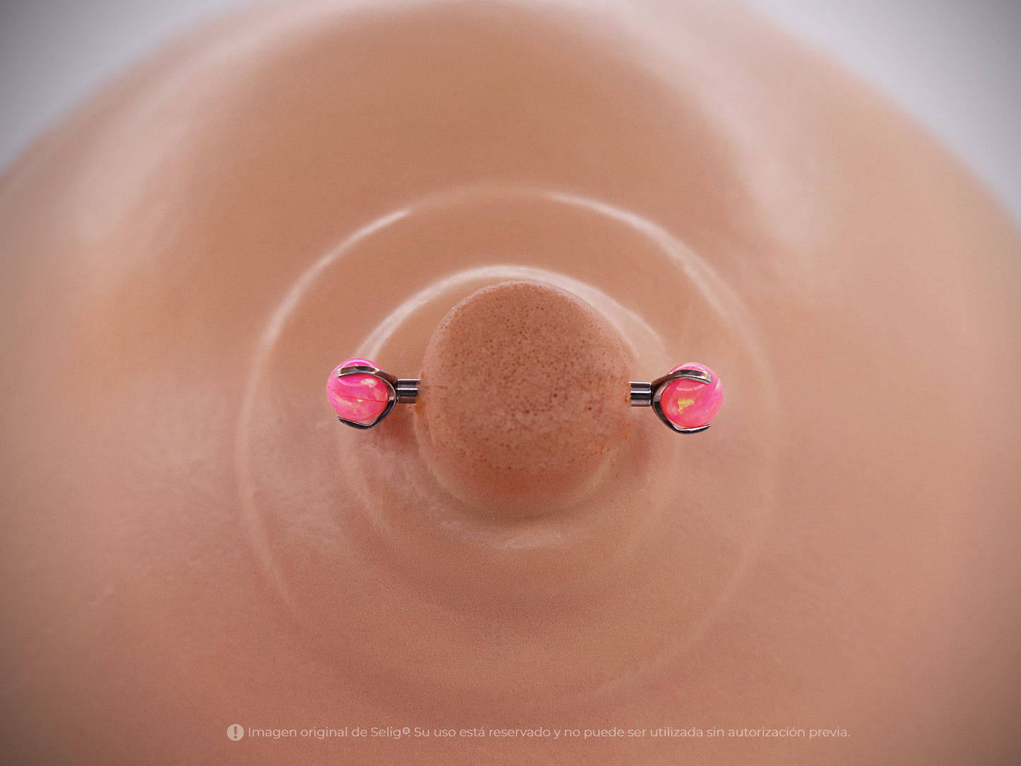 Billar Pink, nipple/tongue