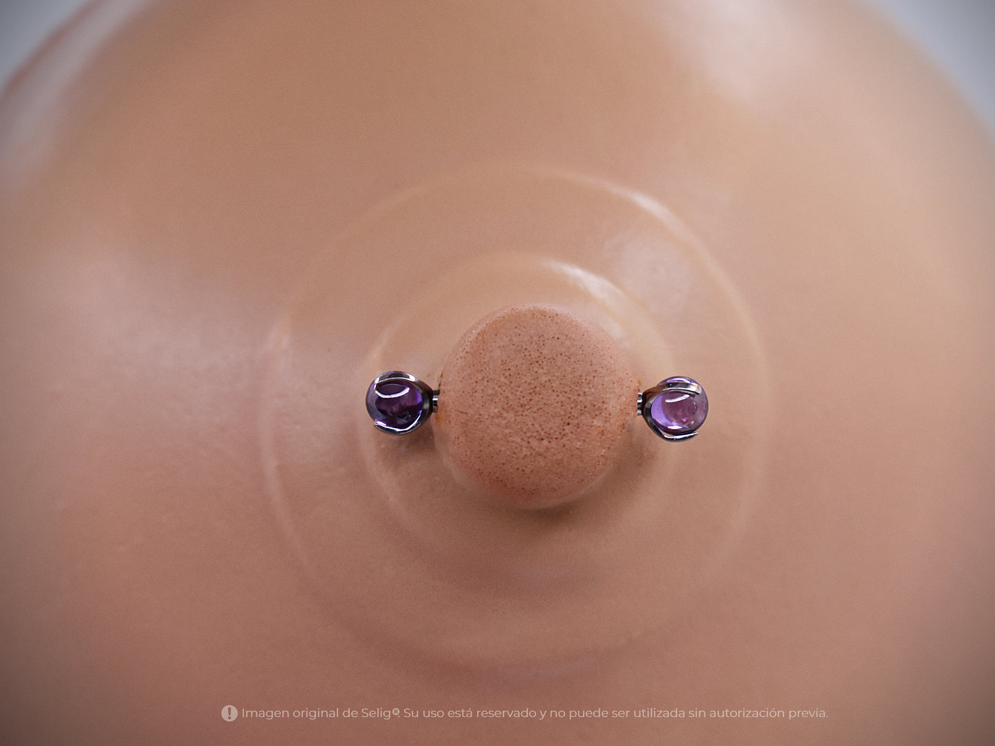 Billar Purple, nipples/tongue