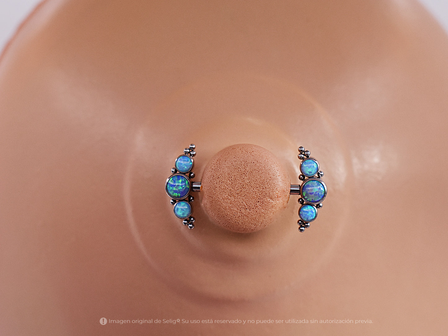 Nipples Yantra Blue