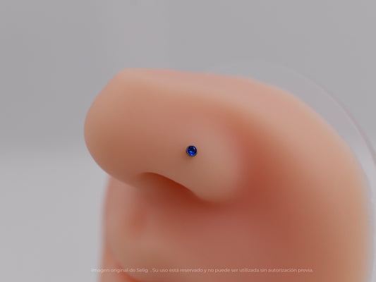 Nostril Azul - Curvo