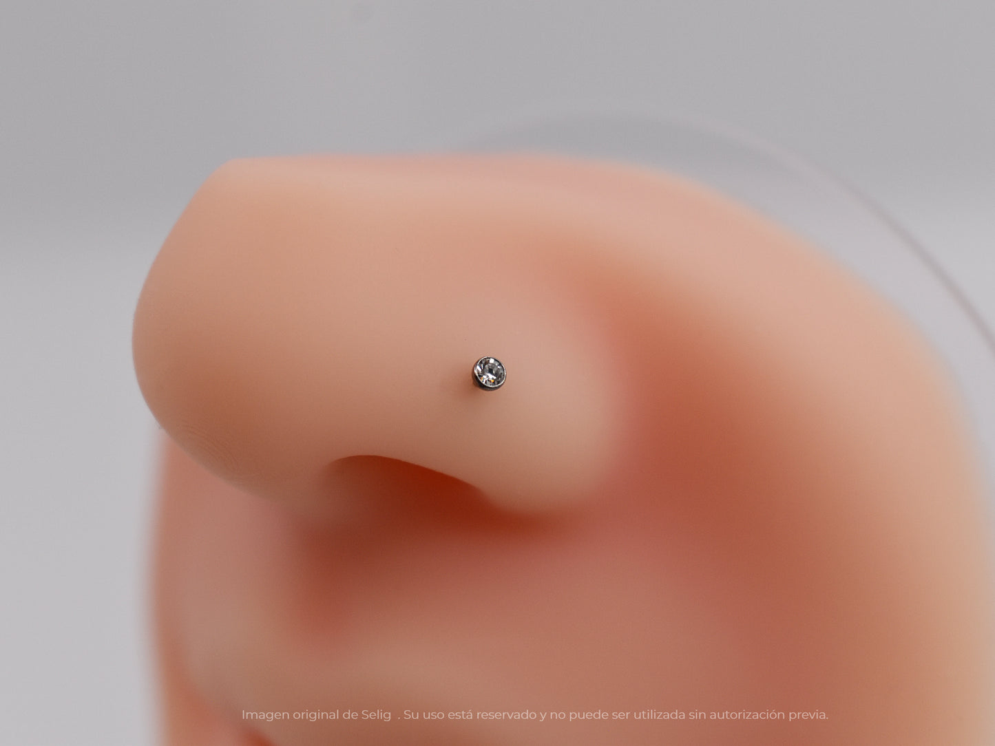 Nostril blanco - curvo
