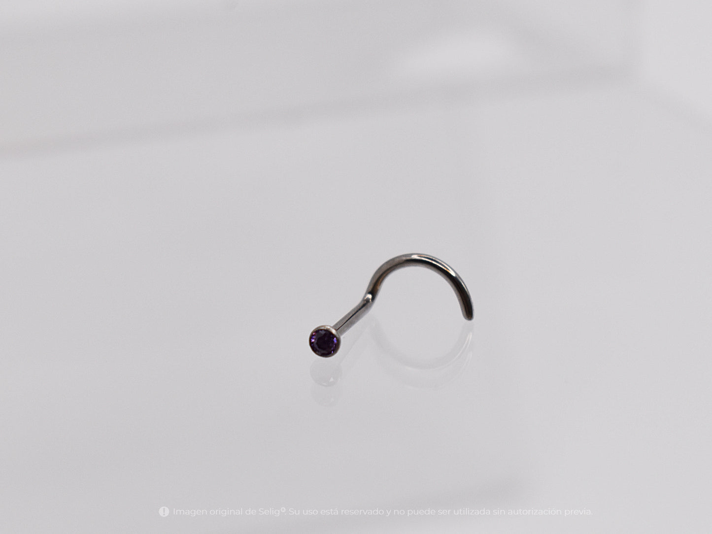 Nostril Morado - Curvo