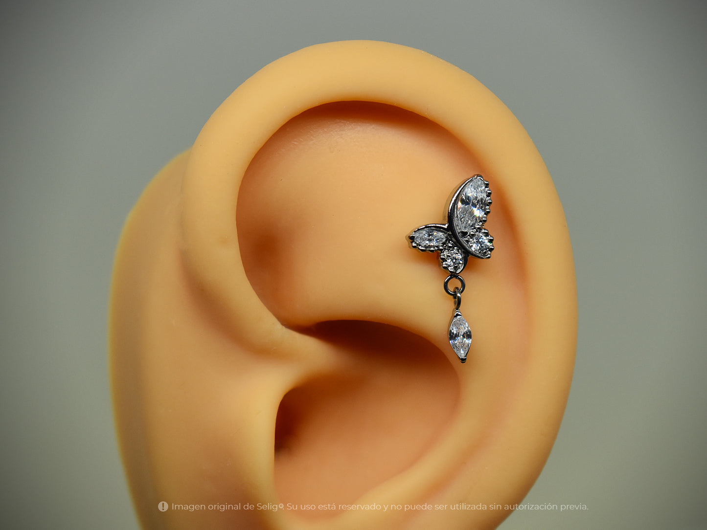 Piercing Butterfly - Helix/Flat