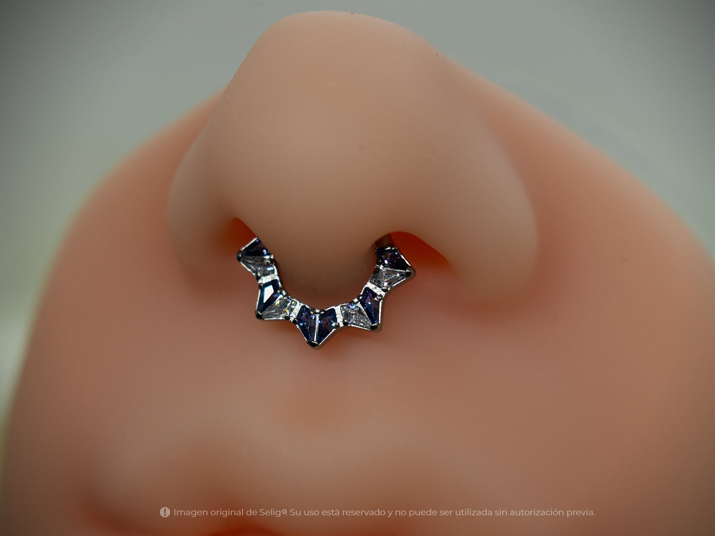 Piercing Canvas Blue - Septum/Daith