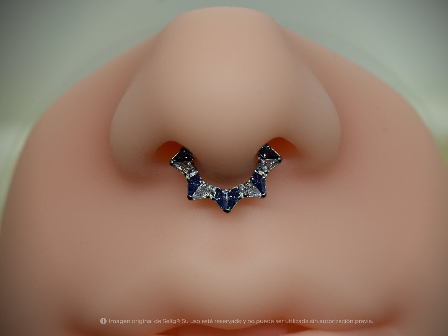 Piercing Canvas Blue - Septum/Daith