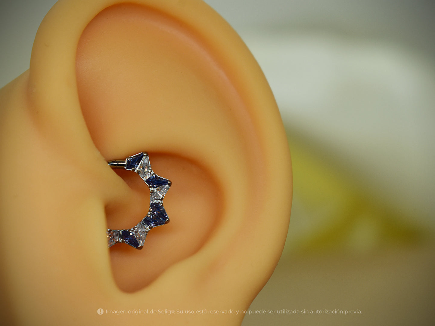 Piercing Canvas Blue - Septum/Daith