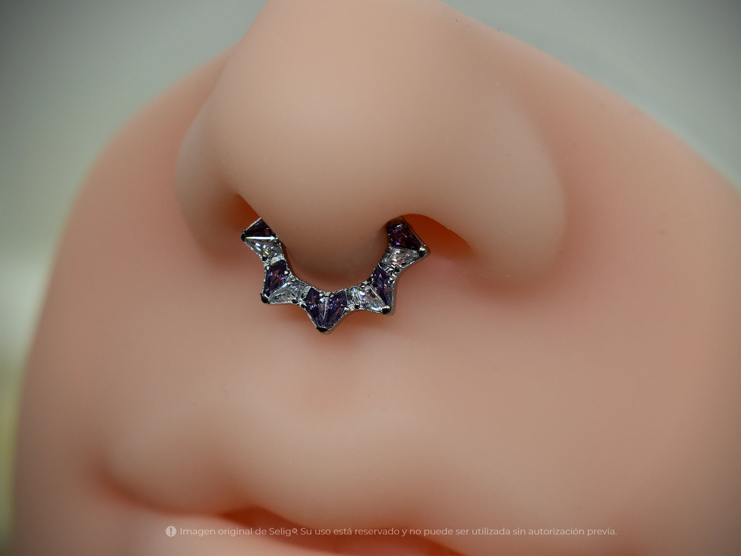 Piercing Canvas Purple - Septum/Daith
