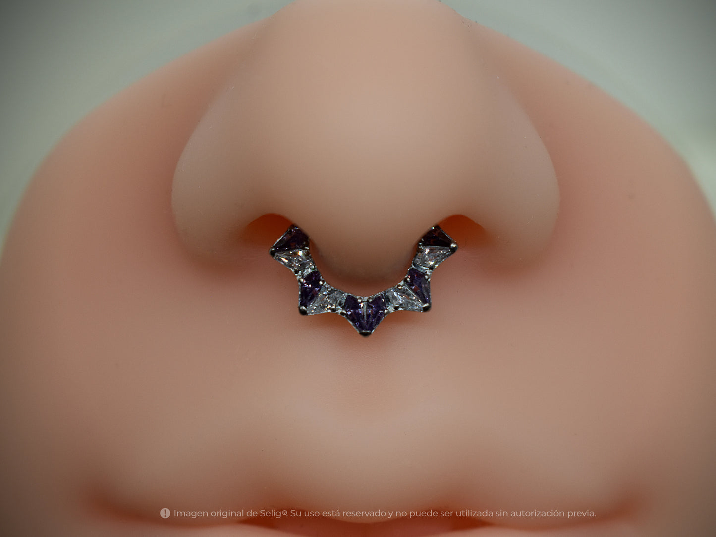 Piercing Canvas Purple - Septum/Daith