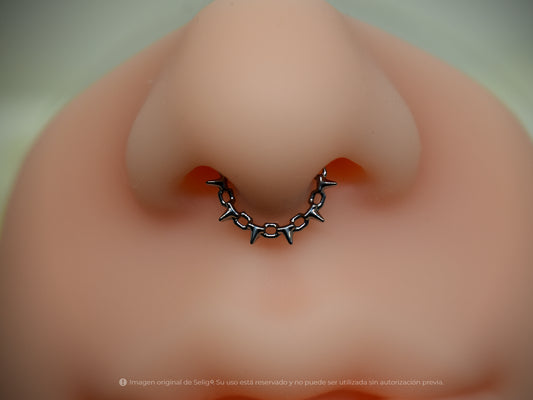 Piercing Chain Dark - Septum/Daith