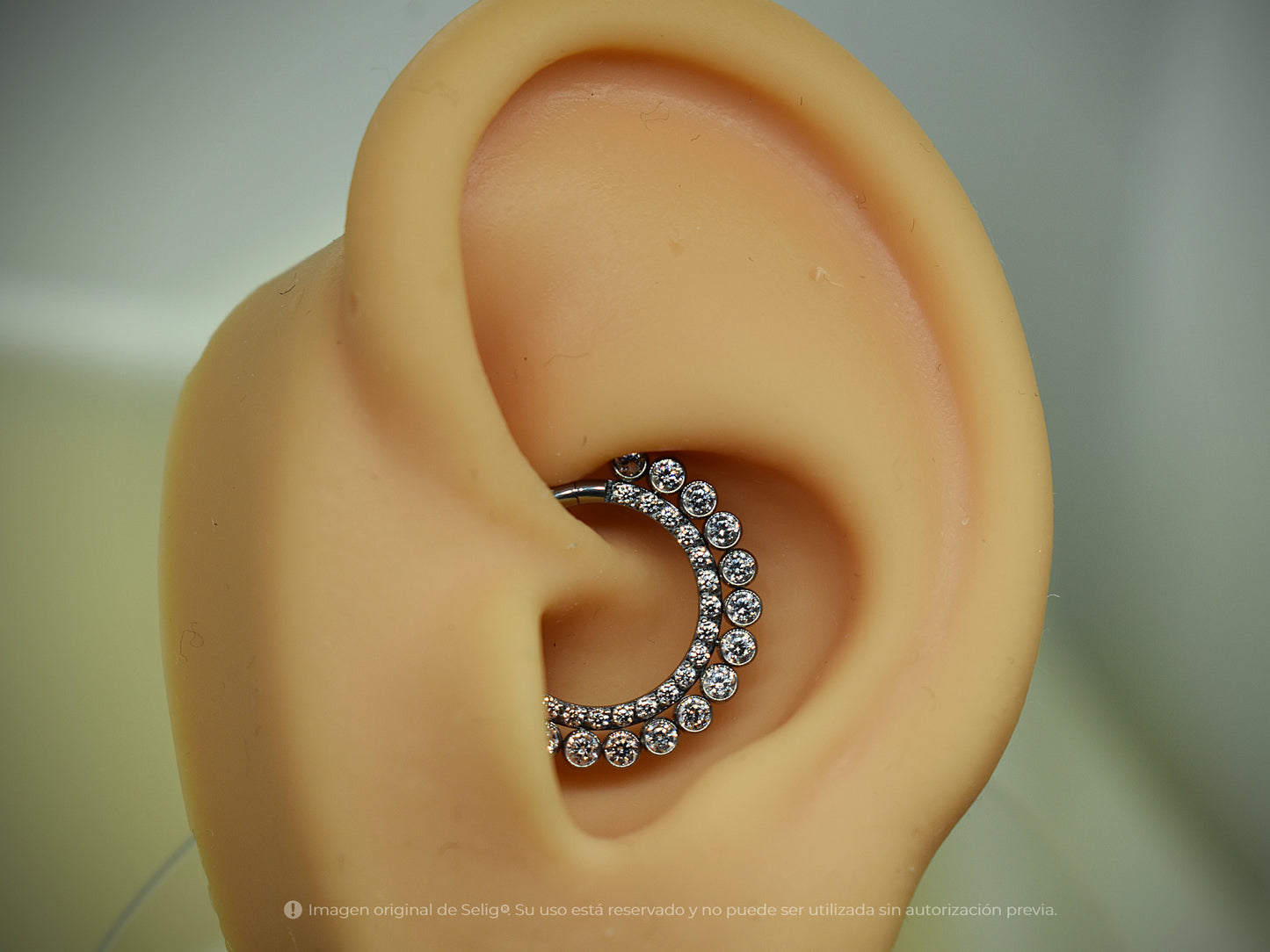 Piercing Cia white - Septum/Daith
