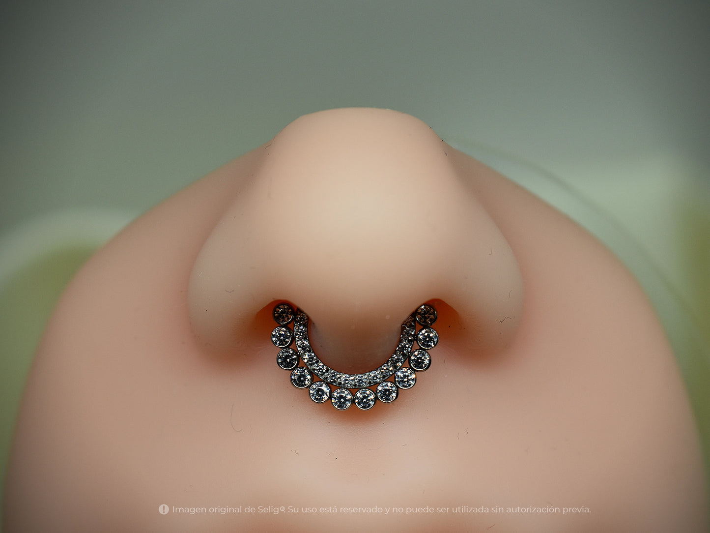 Piercing Cia white - Septum/Daith