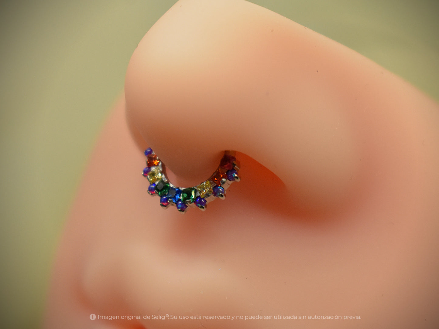 Piercing Colorstri - Septum/Daith