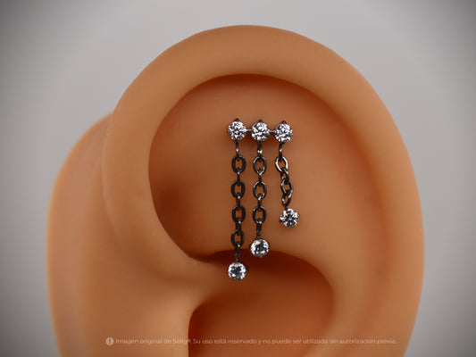 Piercing Three Hanging - Ear