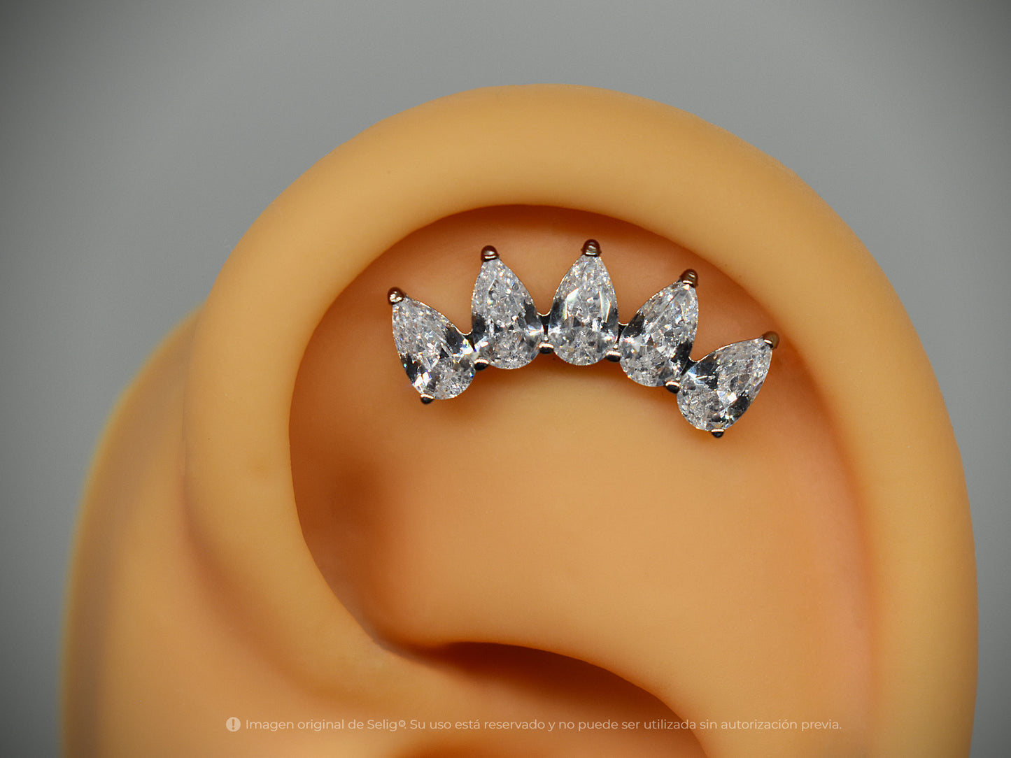 Piercing Huka - Helix/Flat