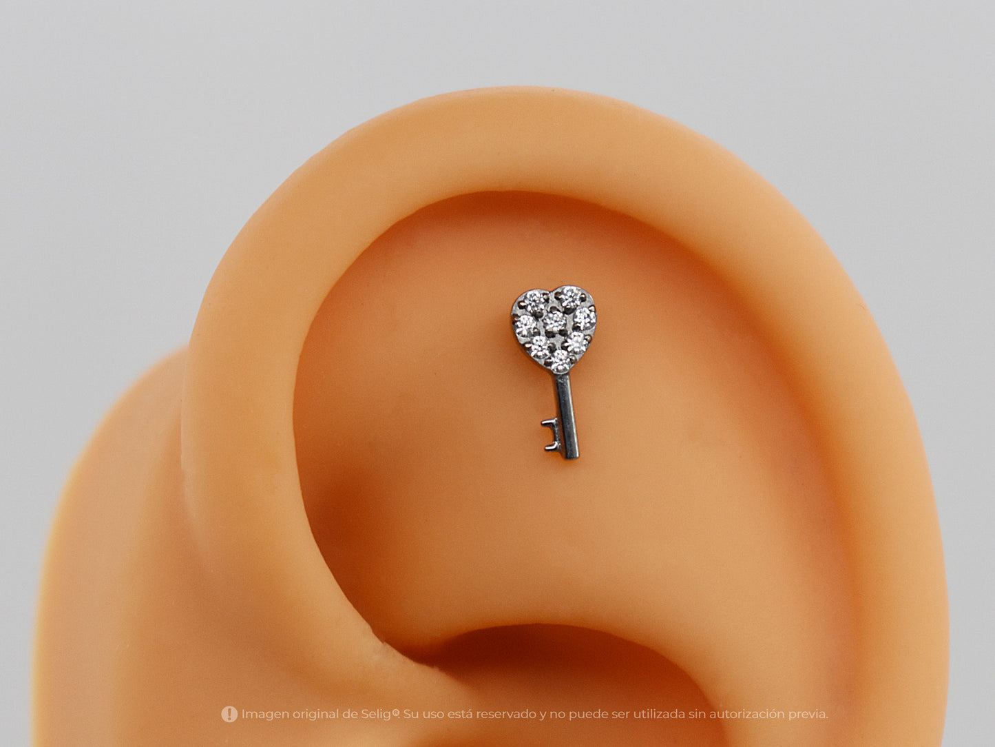 Piercing KeyHeart - Ear