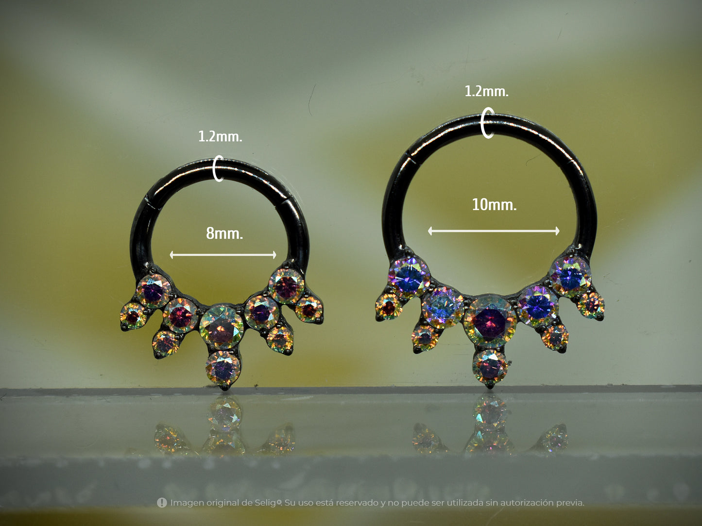 Piercing Krone II - Septum/Daith