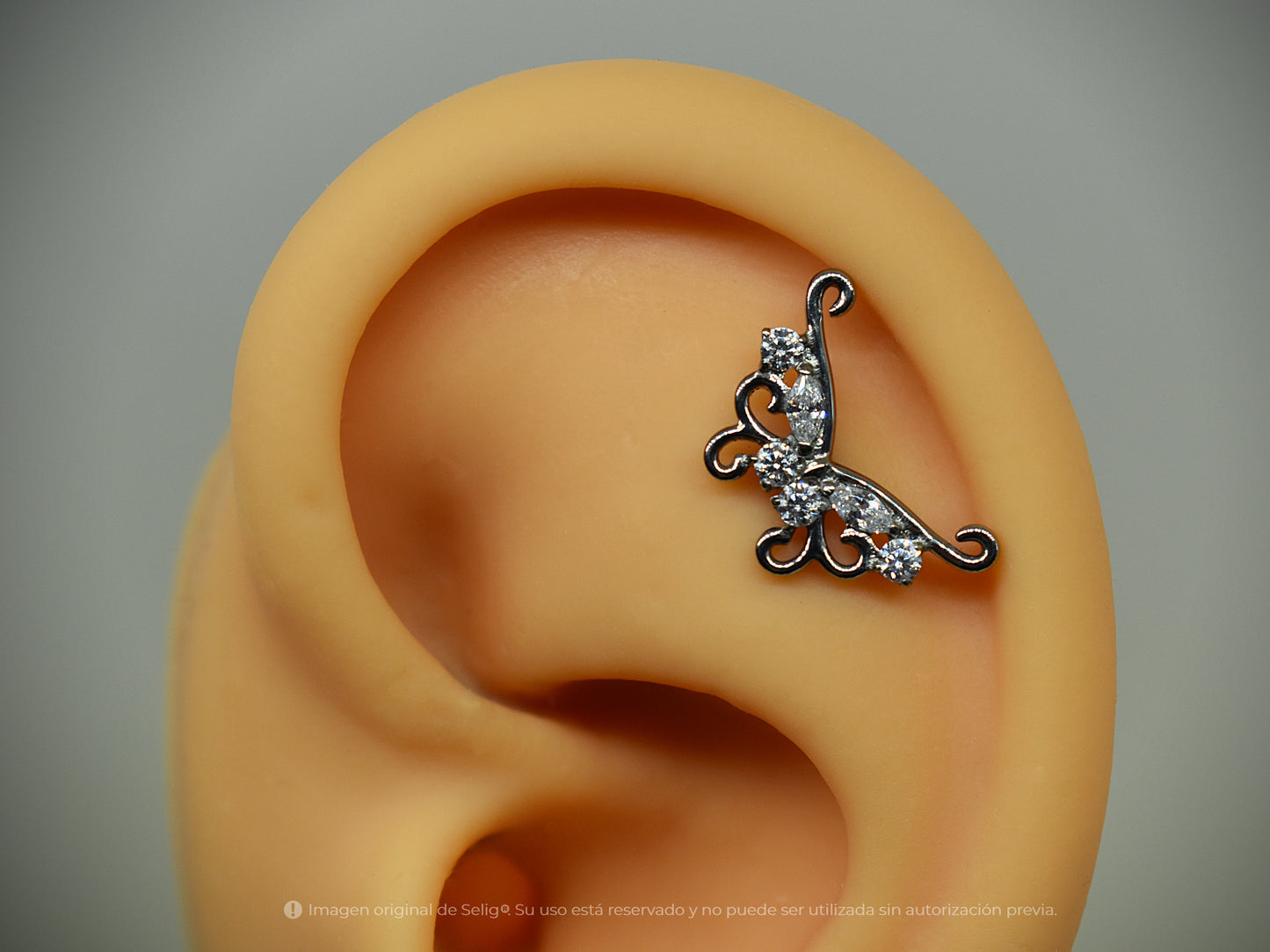 Piercing LButterfly - Helix/Flat