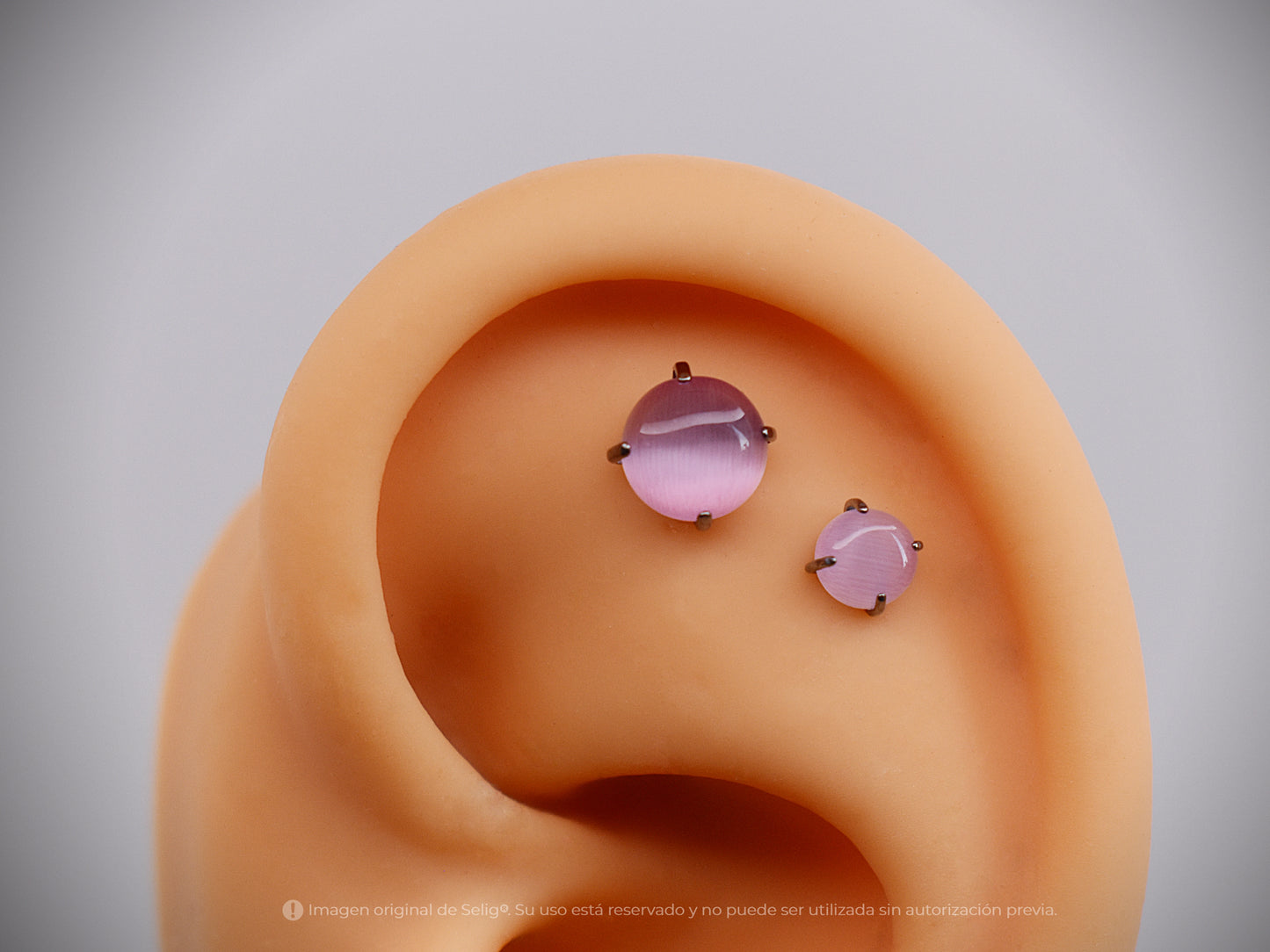 Piercing Mellow Pink - Ear