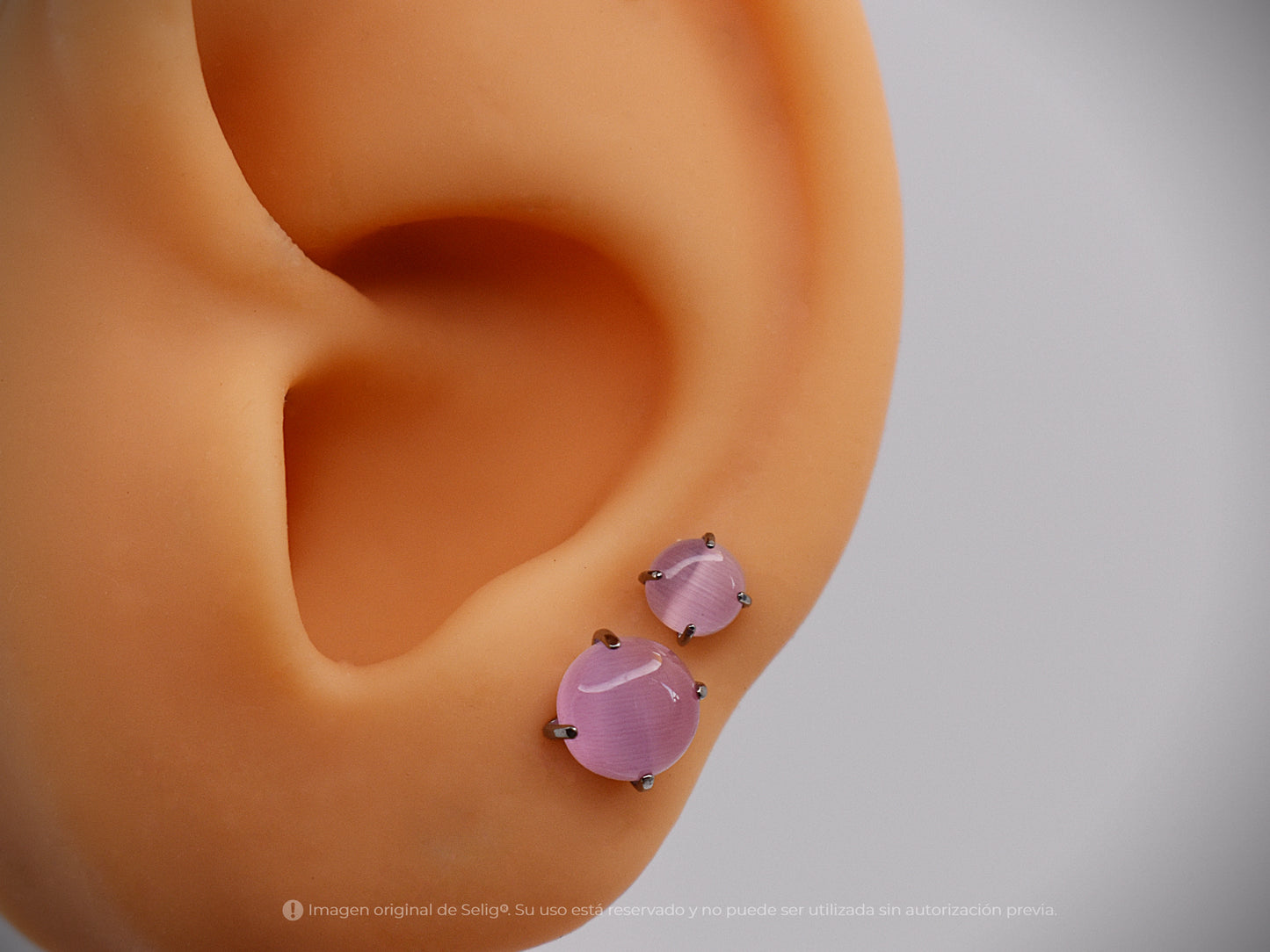 Piercing Mellow Pink - Ear