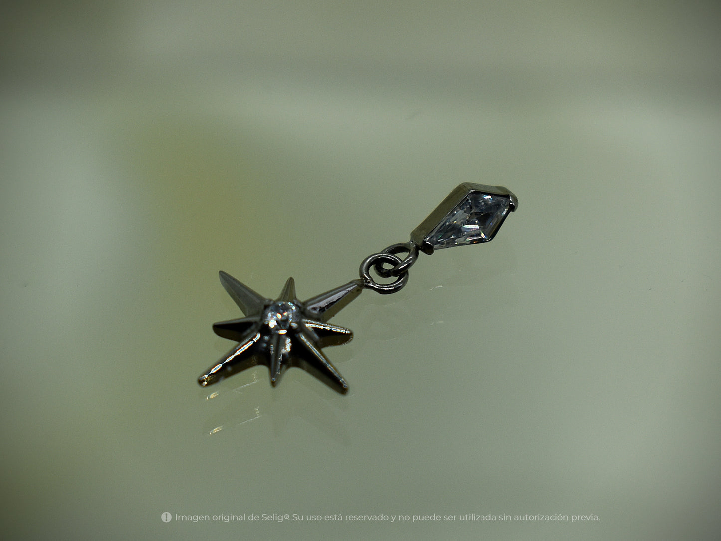 Piercing Octagram - Helix/Flat