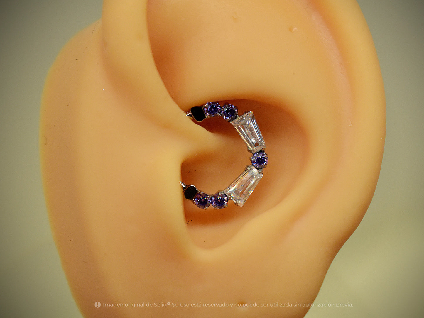 Piercing Purplish - Septum/Daith