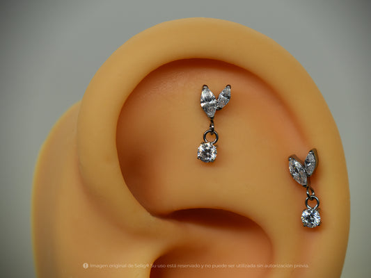 Piercing Rabit - Helix/Flat/Tragus