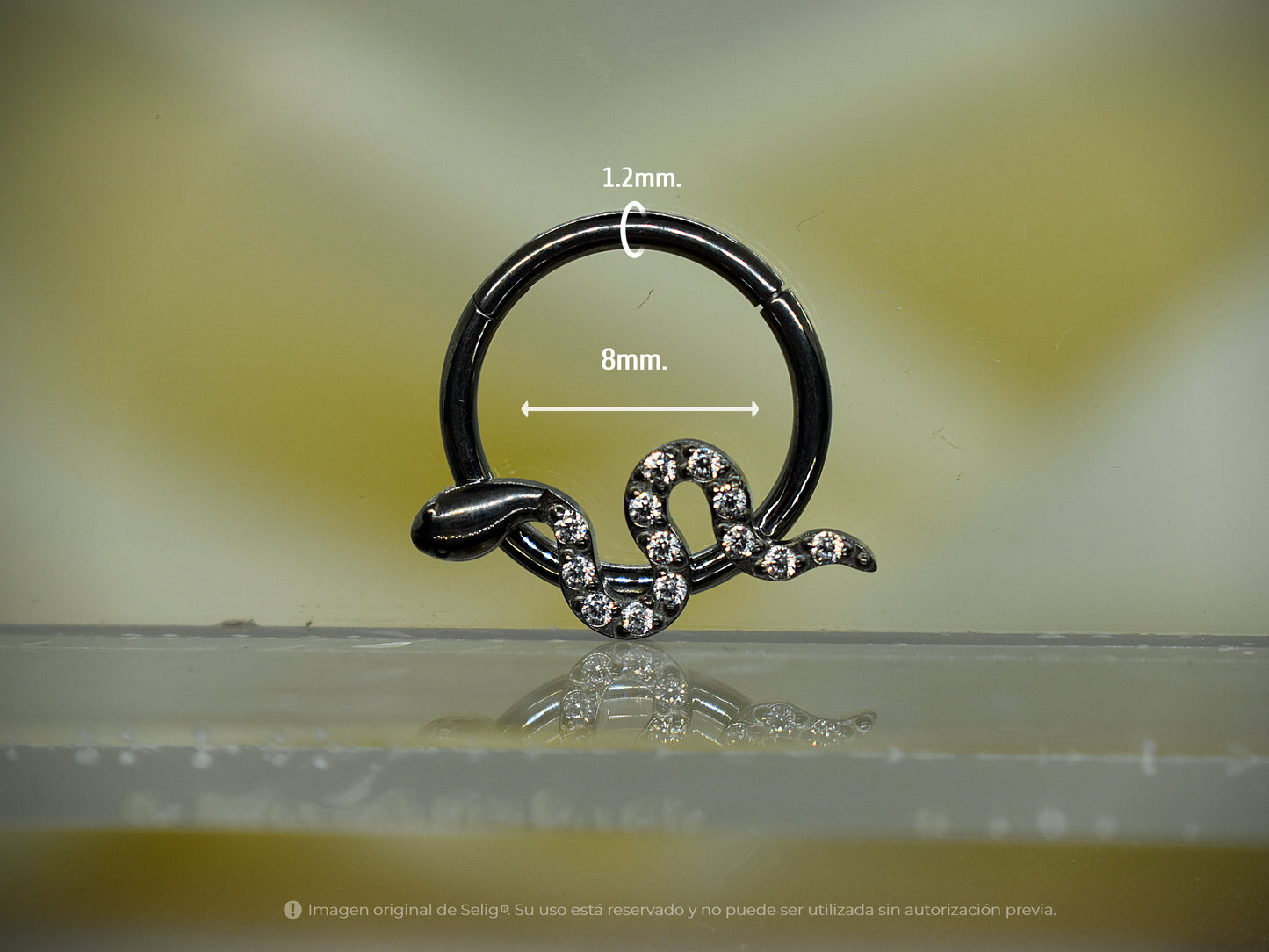 Piercing Serpiente III - Septum/Daith