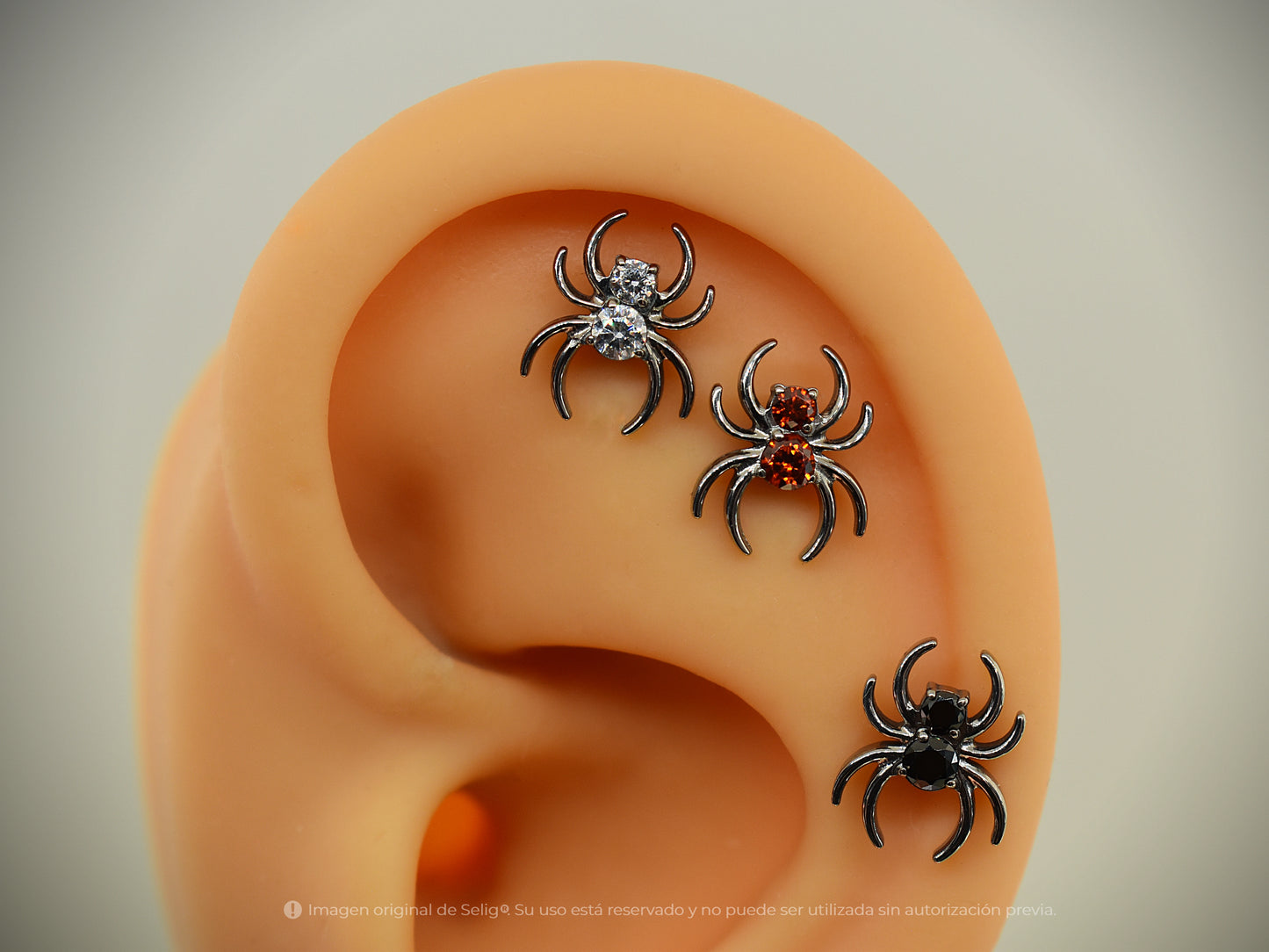 Piercing Spider - Ear