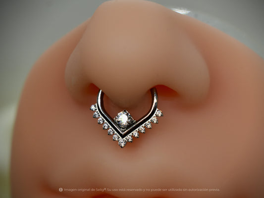 Piercing Cint II white - Septum / Daith