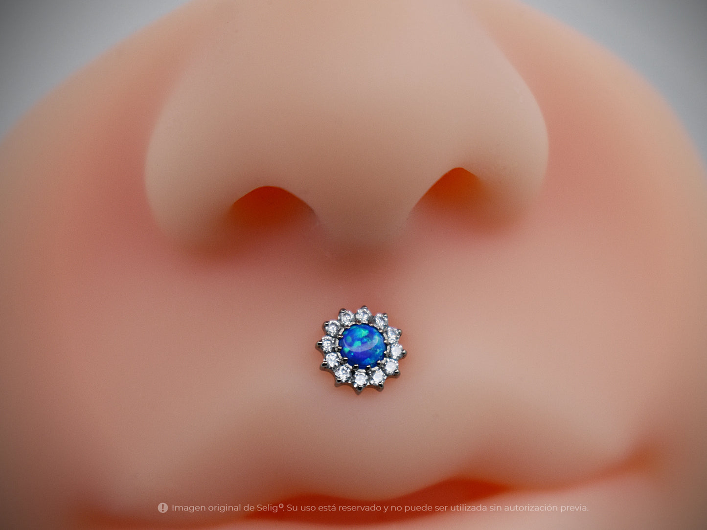 Piercing flori tornasol - Medusa